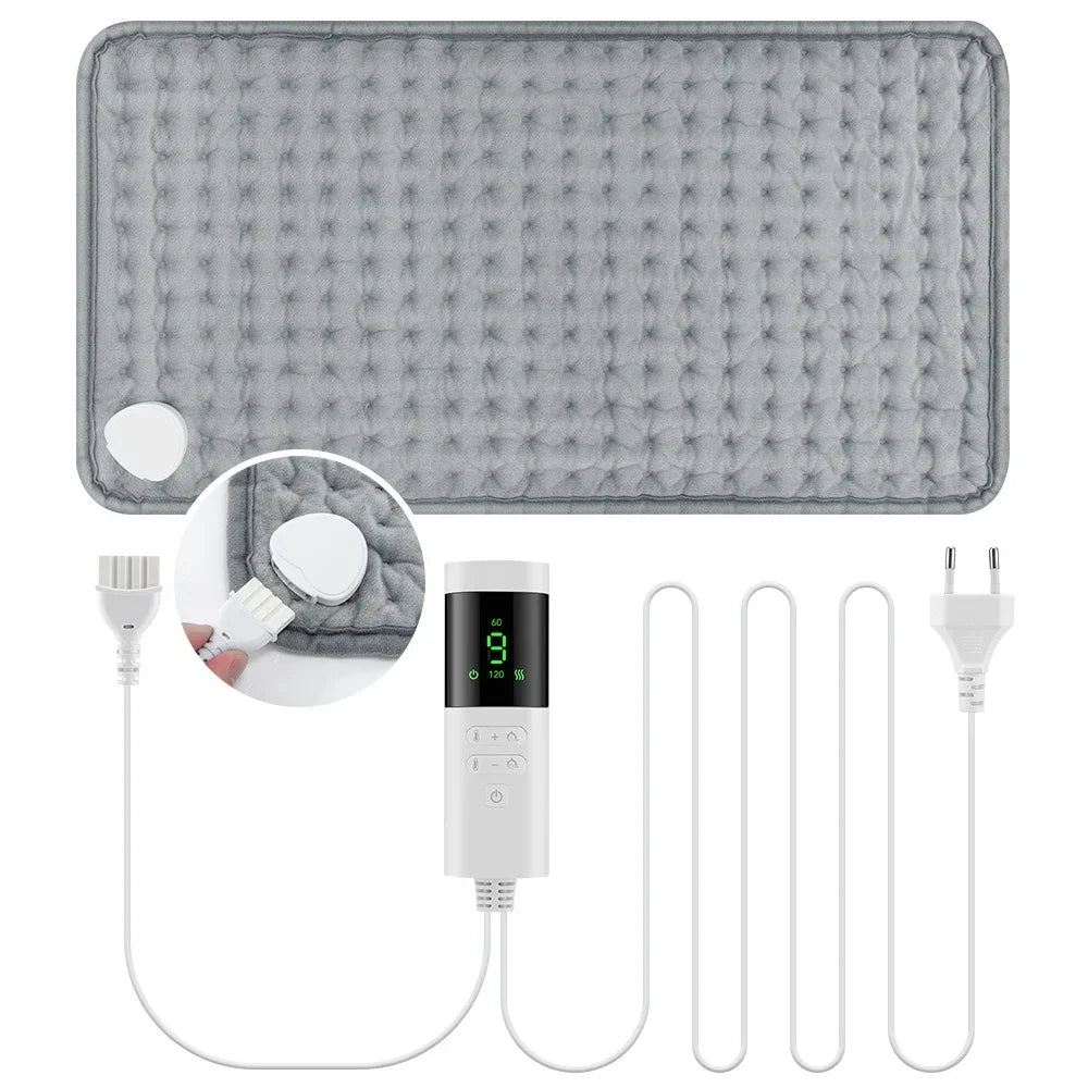 Electric Heating Pad for Back Neck and Muscle Relief