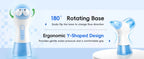 Portable Electric Nasal Irrigator and Water Flosser Combo