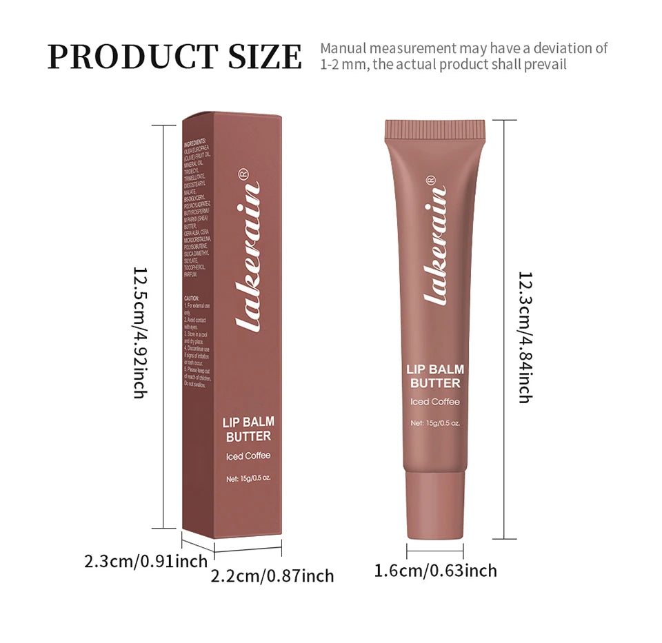 Hydrating Lip Butter Balm for Dry and Cracked Lips - 15