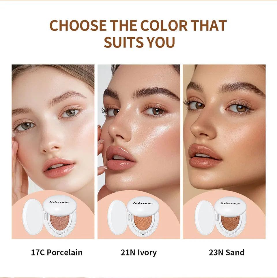 Semi-Matte Long-Lasting Cushion Foundation Concealer
