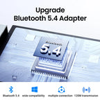 USB Bluetooth 5.4 Adapter for PC Wireless Connectivity