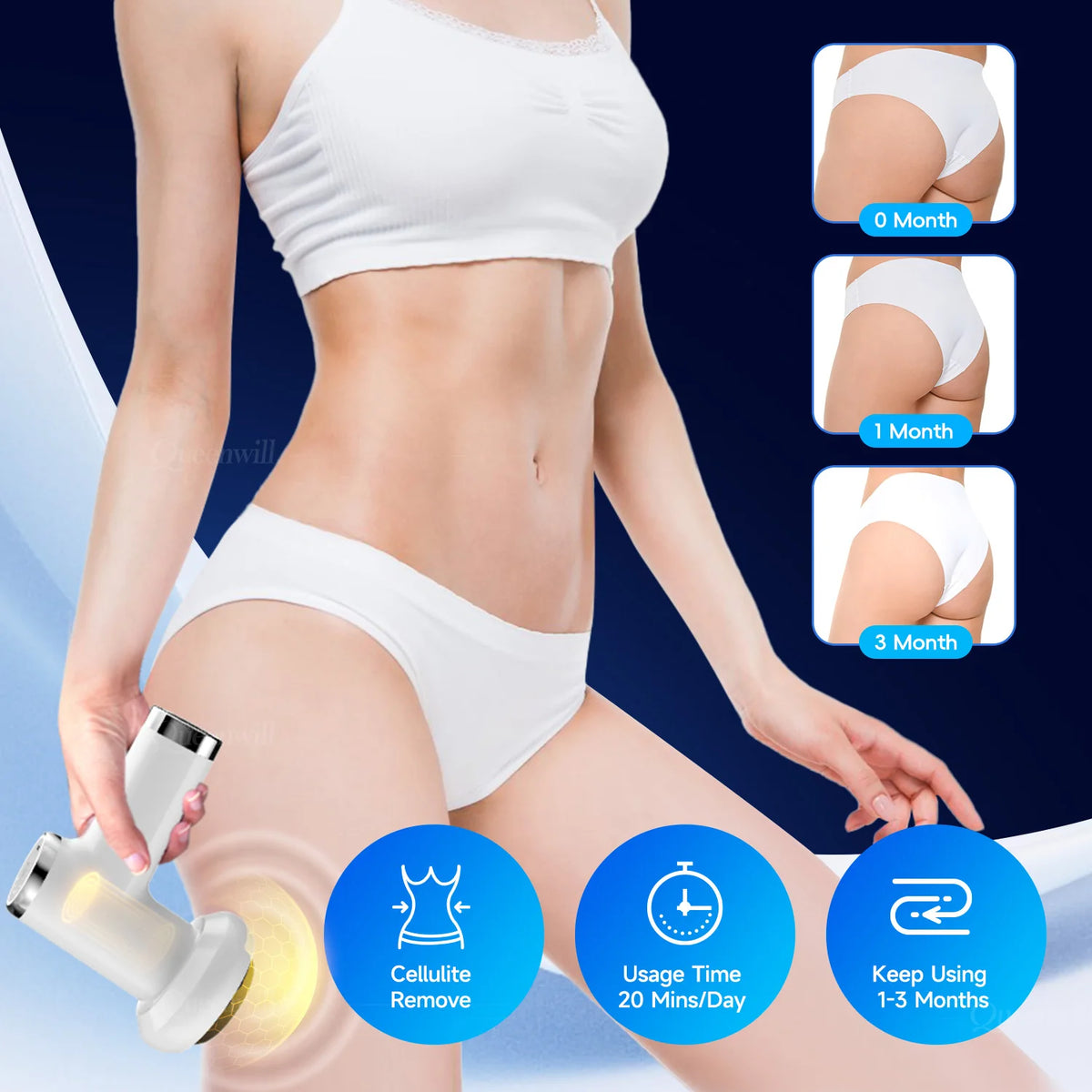 Portable Deep Tissue Body Shaping Massage Gun