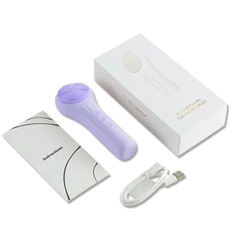 Sonic Electric Facial Cleansing and Massaging Brush - 18