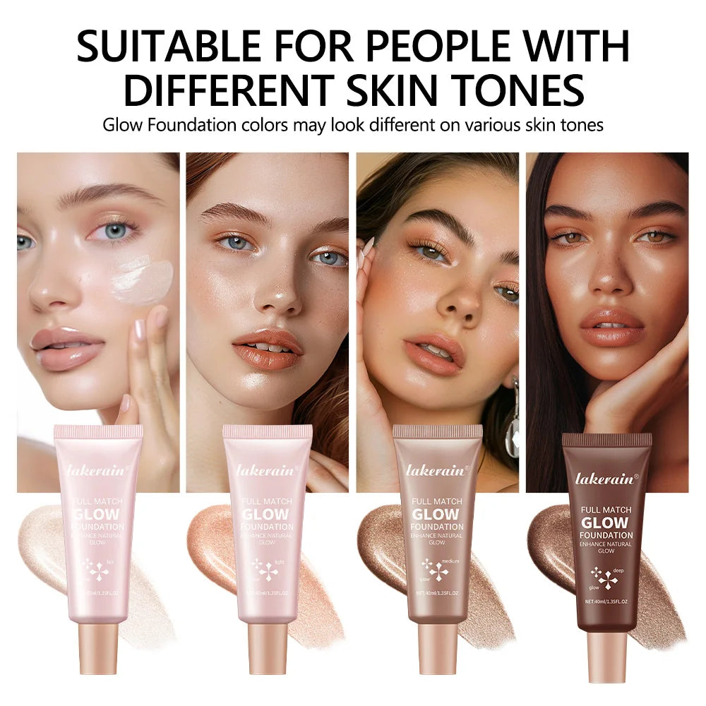 Liquid Illuminating Glow Foundation and Highlighter - 2