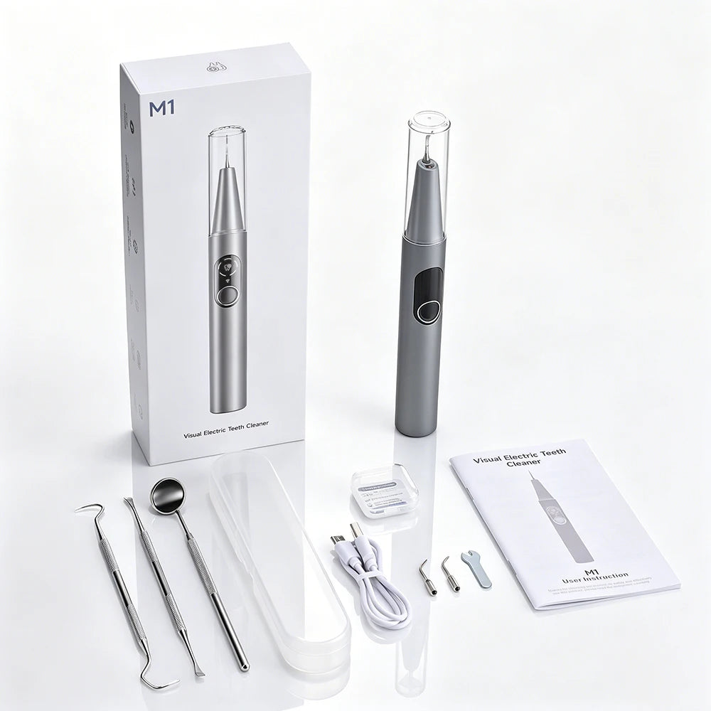 Visual Ultrasonic Dental Scaler with HD Camera for Plaque Removal - 17