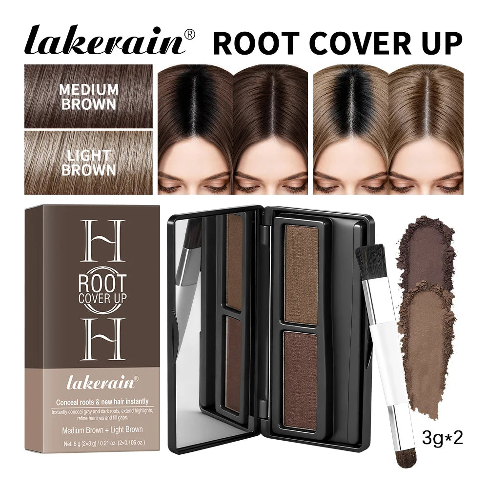 Waterproof Hairline and Root Concealer Powder Palette