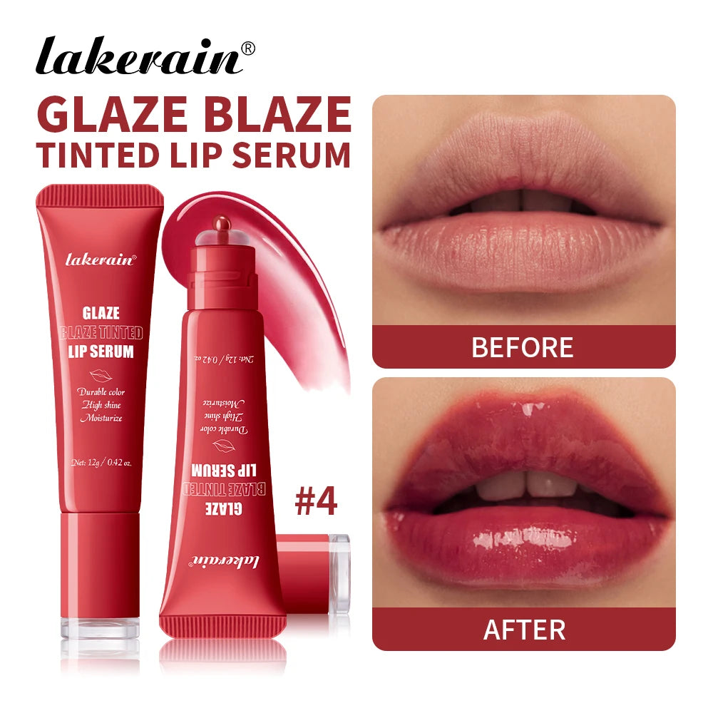 Hydrating Tinted Lip Serum for Plump and Glossy Lips - 8