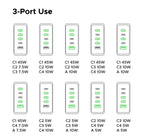 65W GaN 5-Port USB-C Desktop Fast Charger