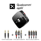 Bluetooth 5.1 aptX HD Audio Receiver for Wired Speakers