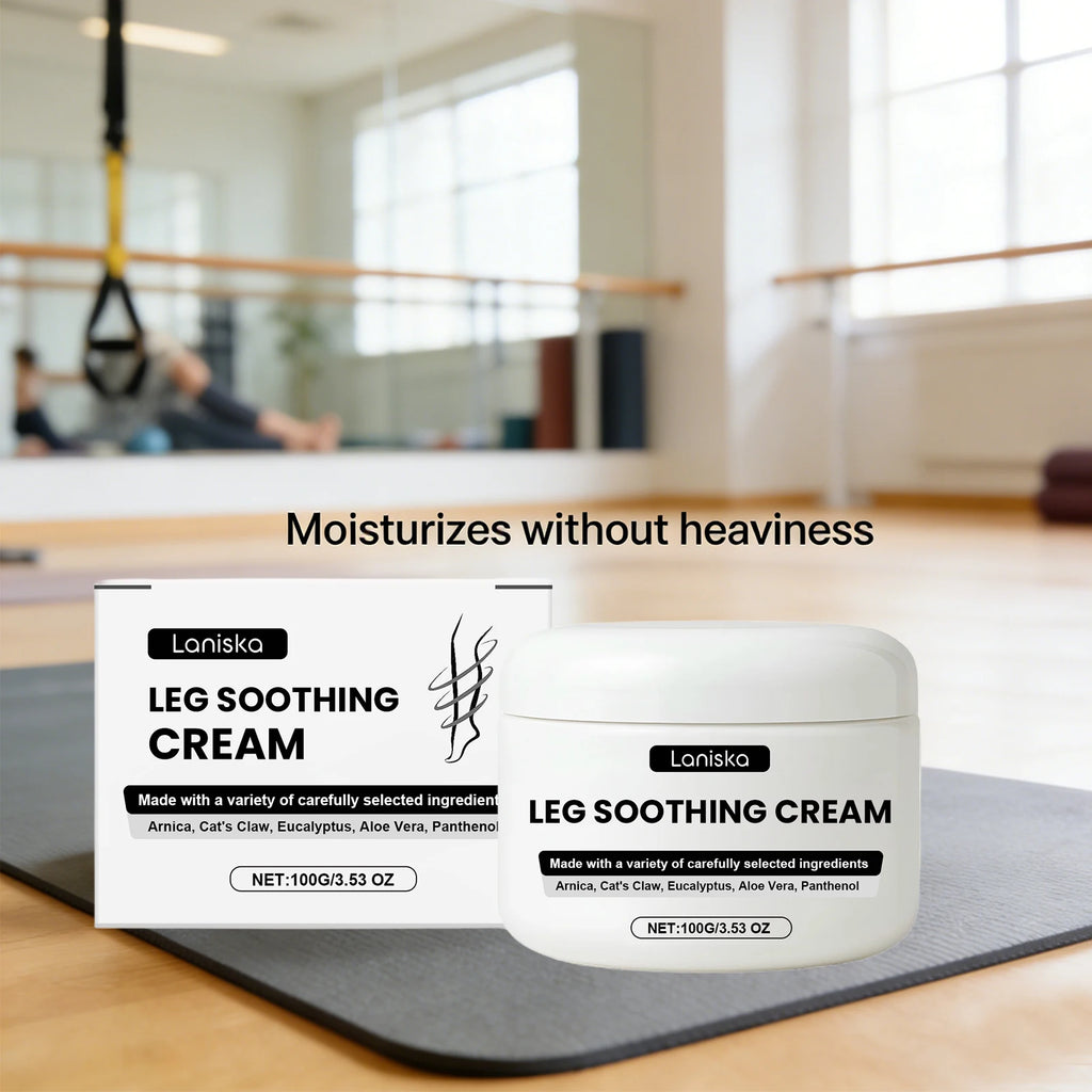 Soothing Leg Massage Cream for Muscle Relaxation