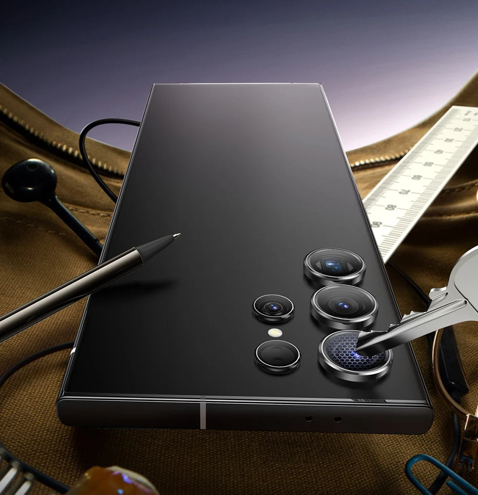 Tempered Glass Camera Lens Protector for Samsung Galaxy S24 Ultra