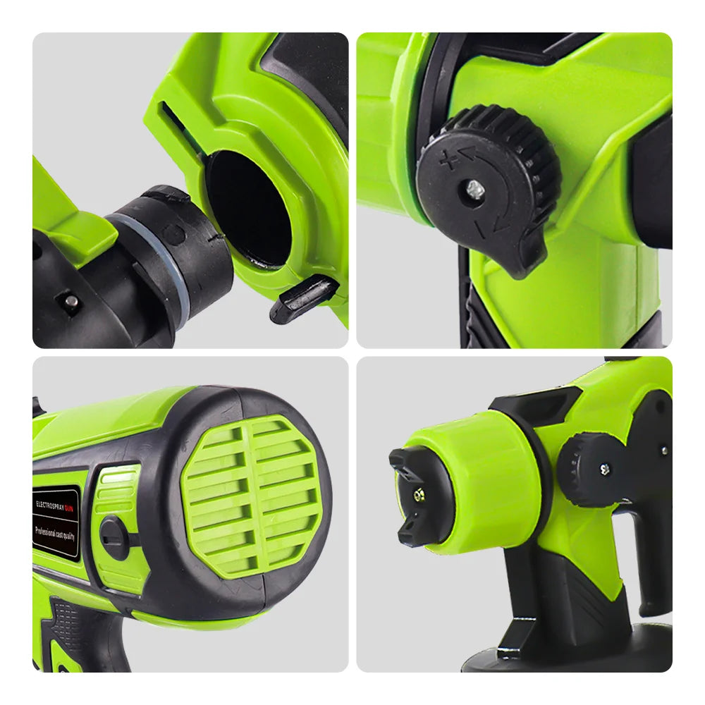 850W Electric HVLP Paint Sprayer with 5 Nozzles and 1400ml Container