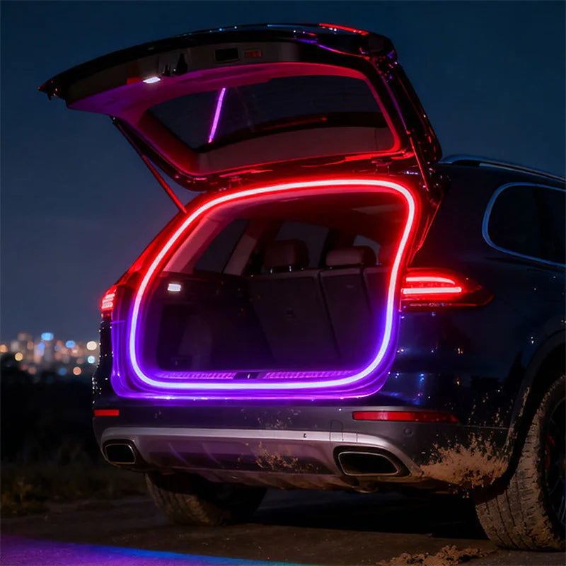12V 4 Meter RGB LED Trunk Ambient Light Strip with App Control