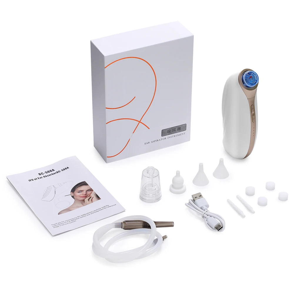 Electric Earwax Removal Vacuum and Ear Dryer