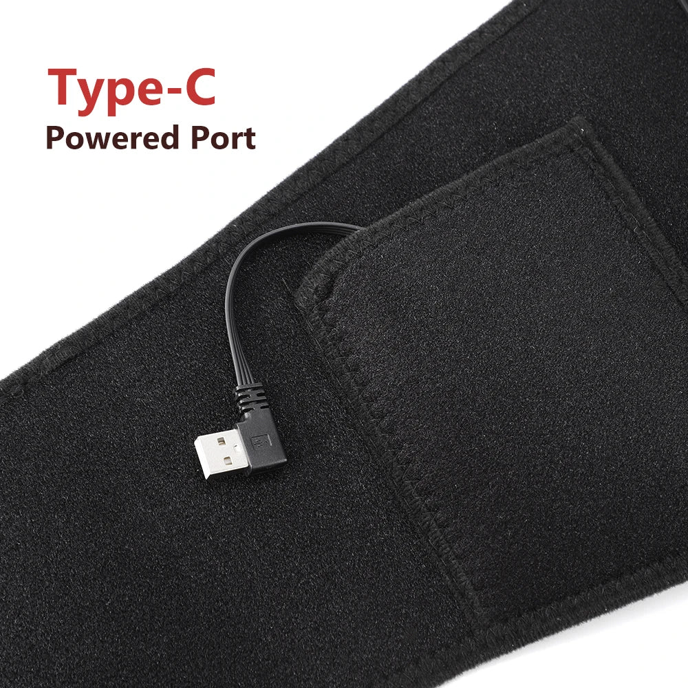 Red Light Therapy Heating Belt for Back and Menstrual Pain Relief