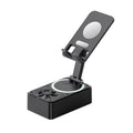 3-in-1 Foldable Phone Stand with Bluetooth Speaker & Power Bank