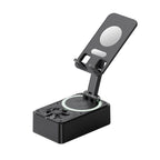 3-in-1 Foldable Phone Stand with Bluetooth Speaker & Power Bank