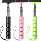 Telescopic Car Rearview Mirror Wiper Stainless Steel Cleaning Tool