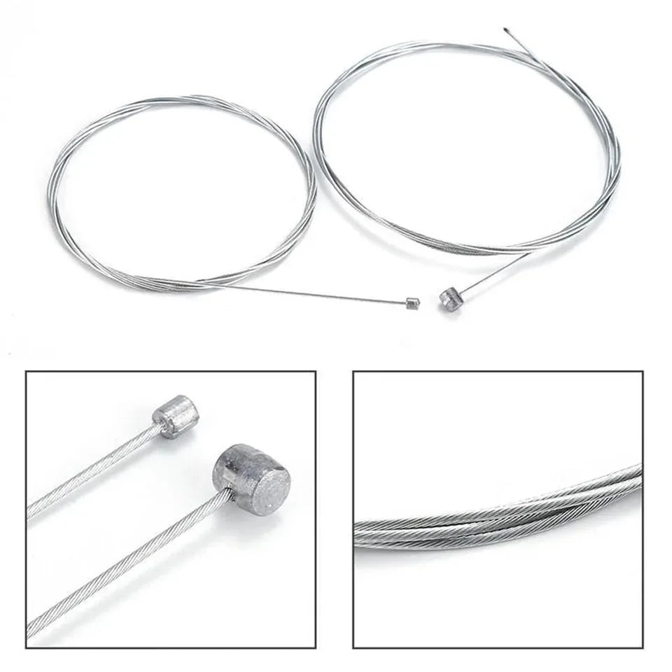 10 Pack Bicycle Brake and Shift Inner Cables 1700mm