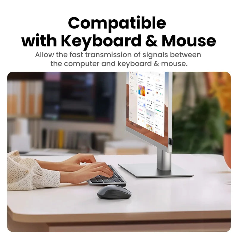USB Bluetooth 5.4 Adapter for PC Wireless Connectivity - 3