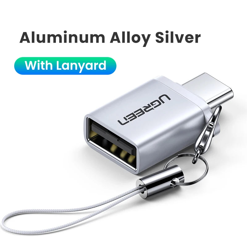 USB-C to USB 3.0 OTG Adapter Cable for Smartphones and Tablets