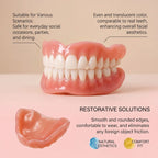 Full Mouth Silicone Denture Set for Natural Smile Comfort