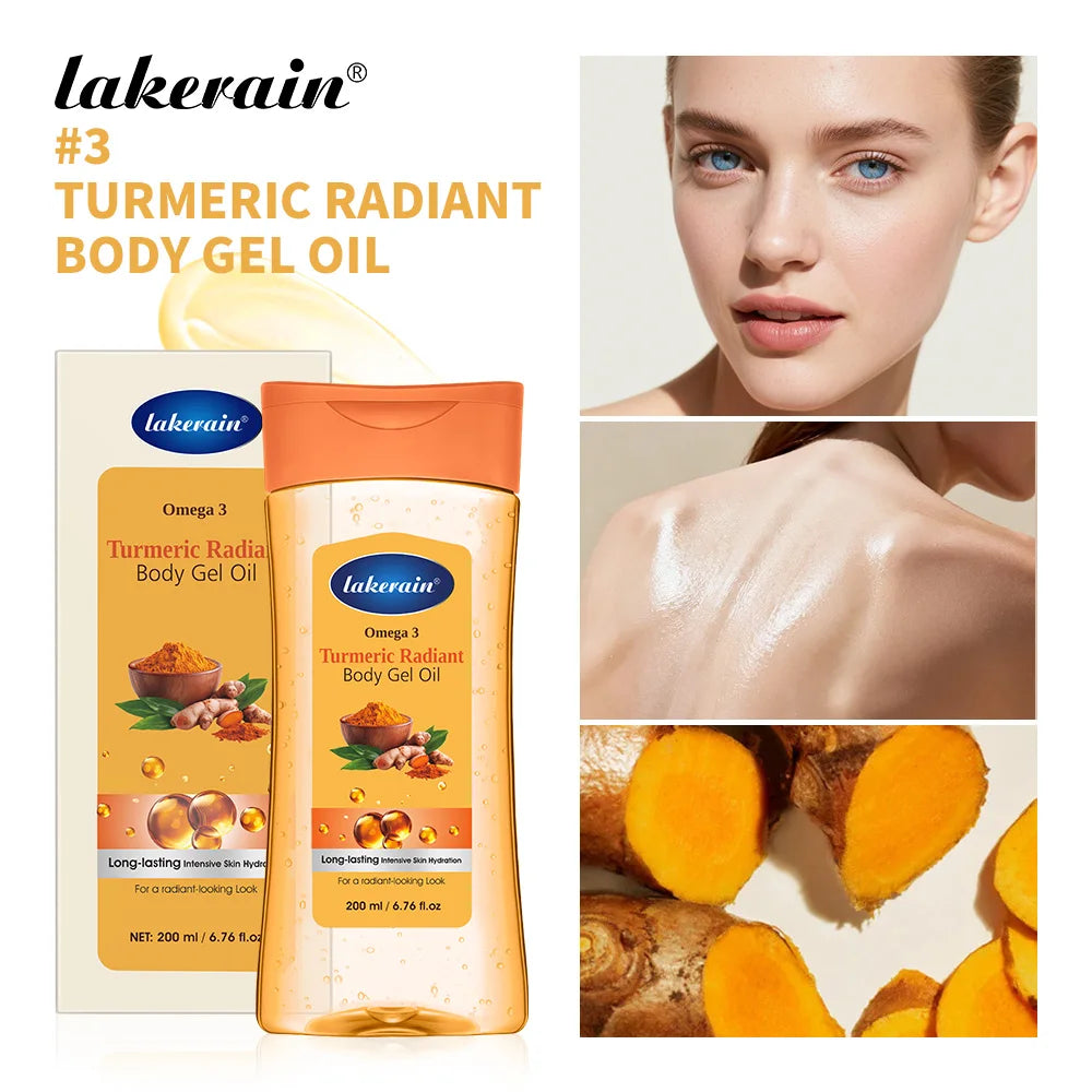 Radiant Moisturizing Body Gel Oil for Dry Skin