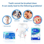 Portable Disposable Dental Floss Picks with Storage Case