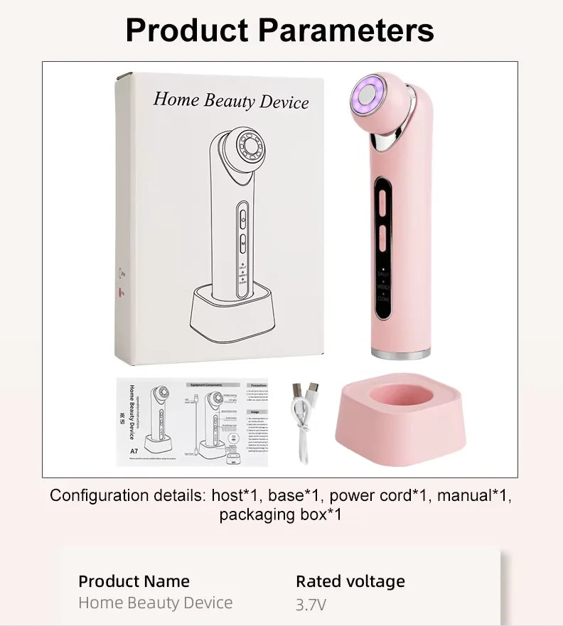 LED Photon Eye Facial Massager and Lifting Wand