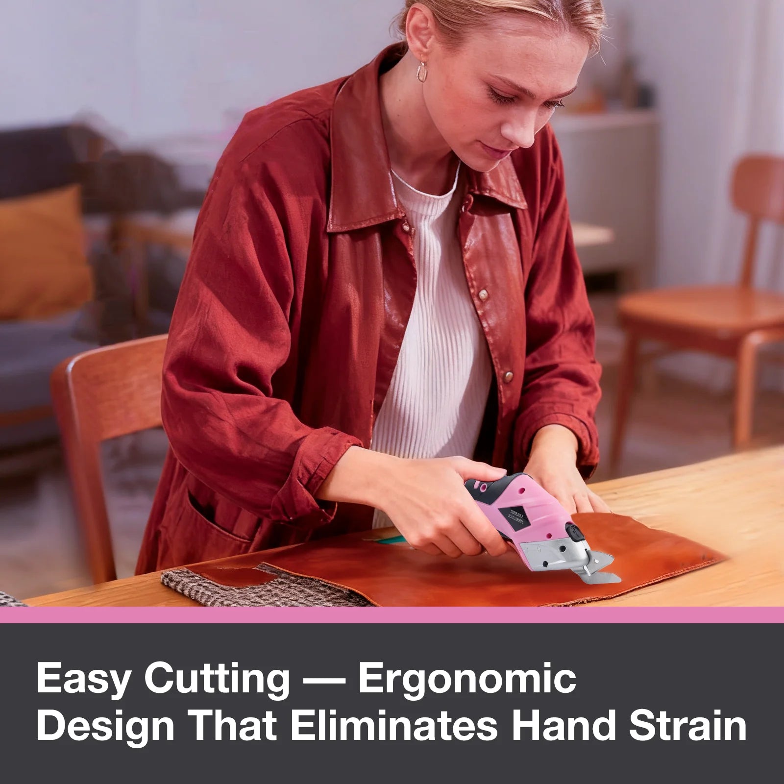 Electric Cordless Fabric Scissors for Sewing and Crafting - 6