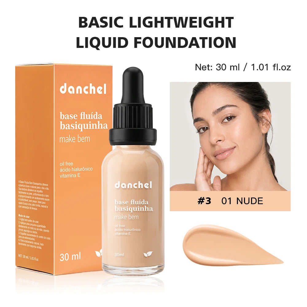 Lightweight Matte Liquid Foundation for Pore Minimizing