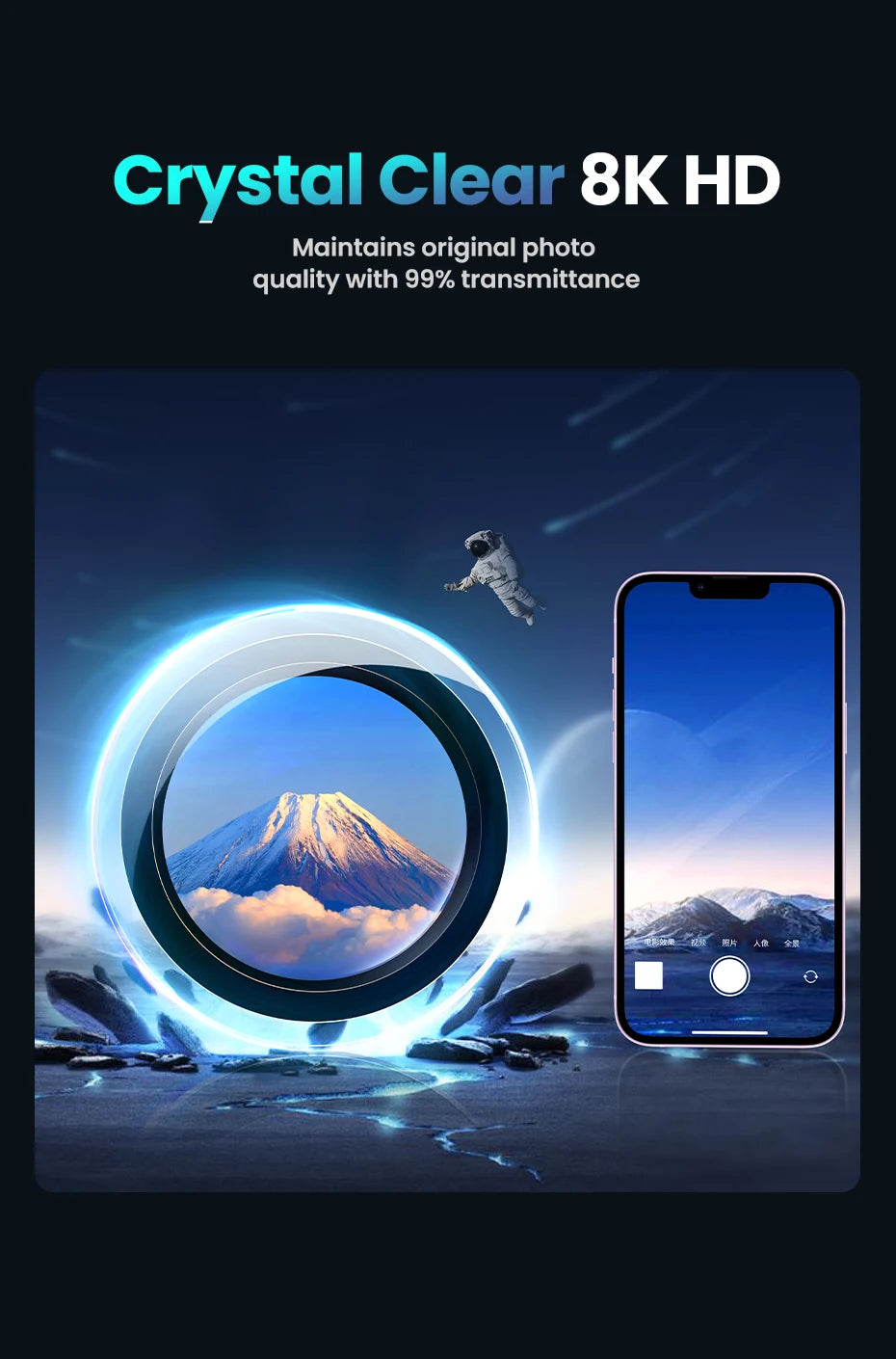 Tempered Glass Screen Protector for iPhone 16 Series