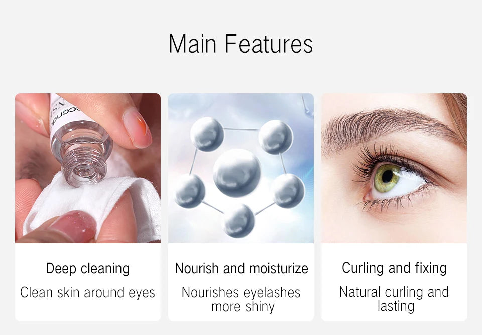 Professional Eyelash Lifting and Perming Kit for Home Use
