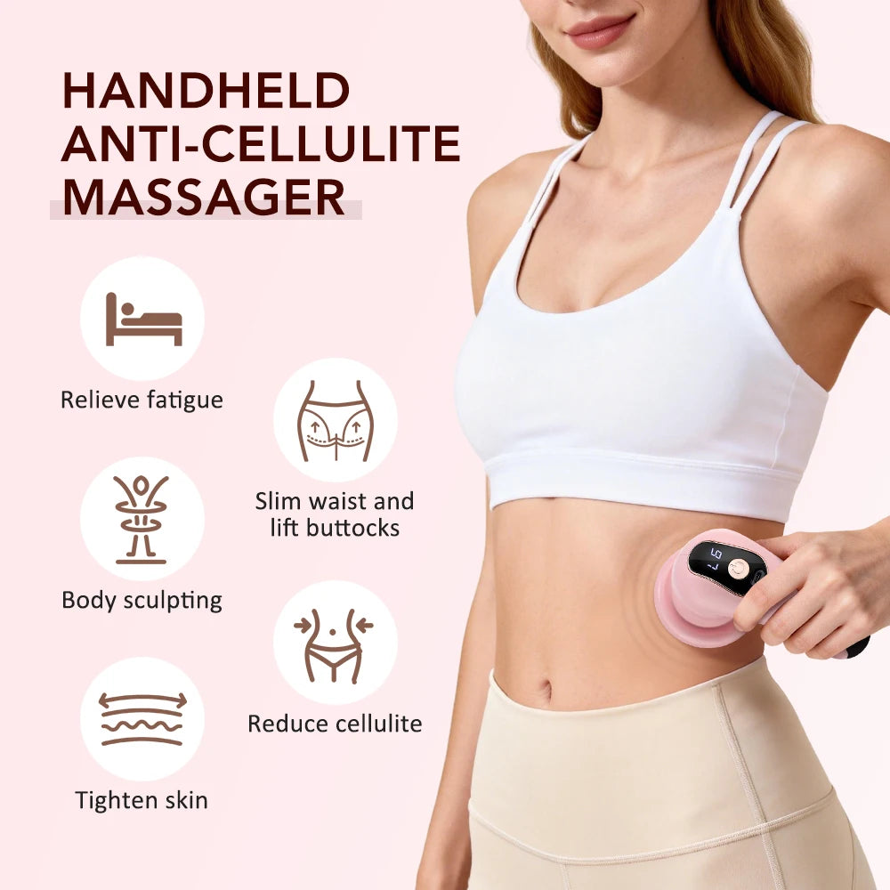 Electric Handheld Body Sculpting and Vibration Massager - 5