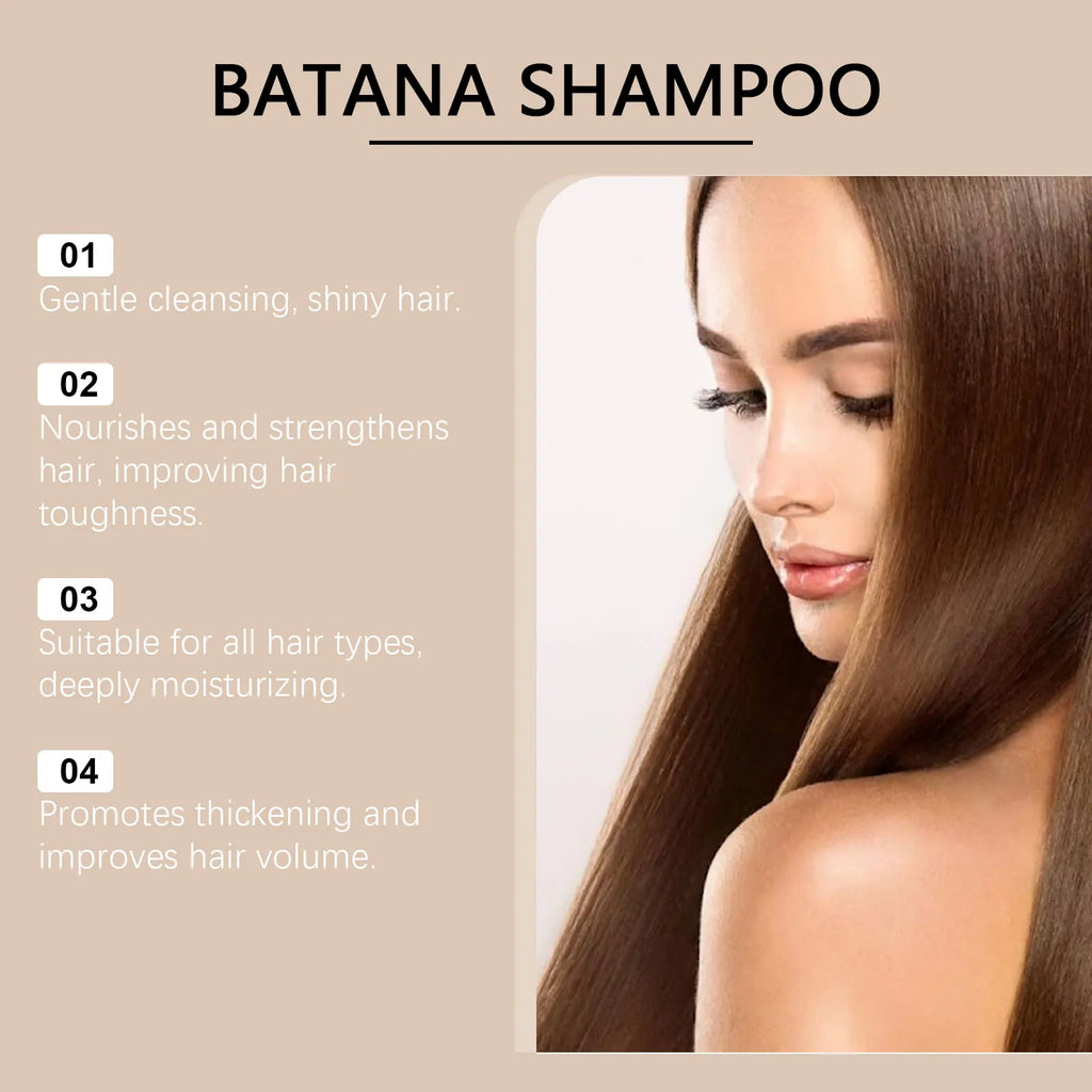 Batana Oil Shampoo for Hair Growth and Scalp Repair