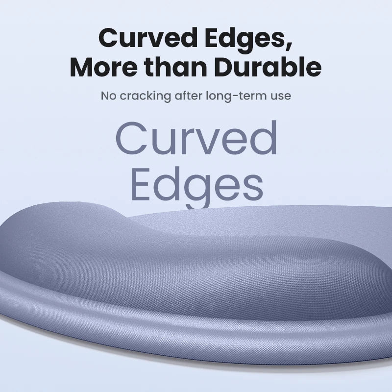 Ergonomic Memory Foam Mouse Pad with Wrist Rest