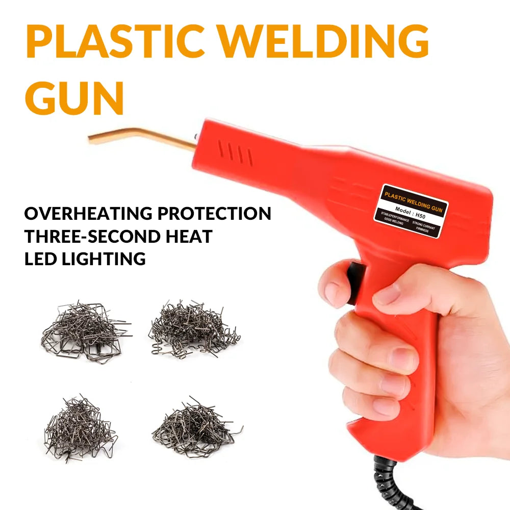 Hot Stapler Plastic Welding Repair Kit for Car Bumpers