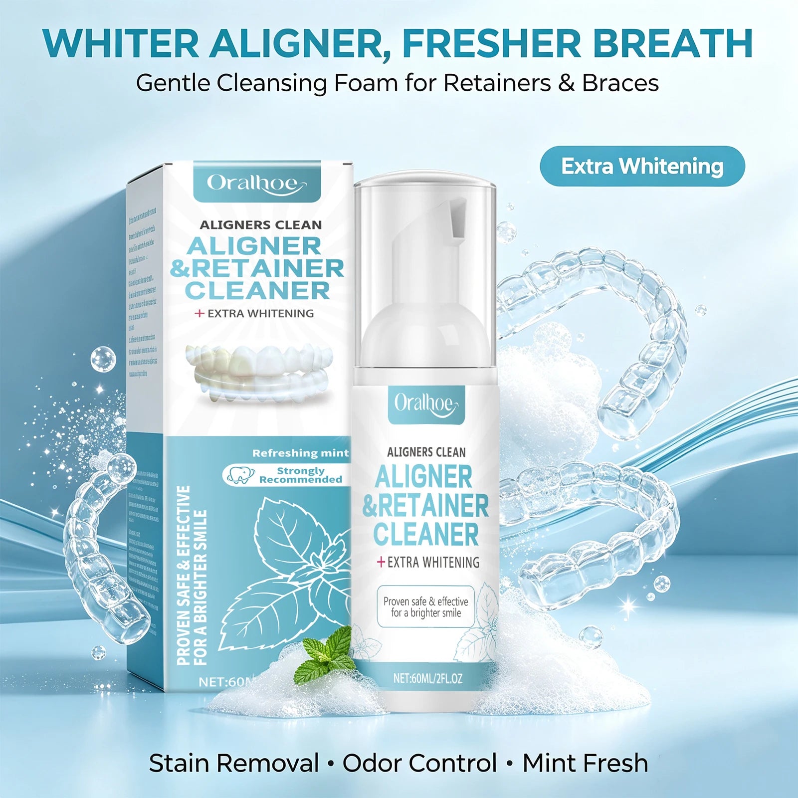 Foaming Aligner and Retainer Cleaner - 3