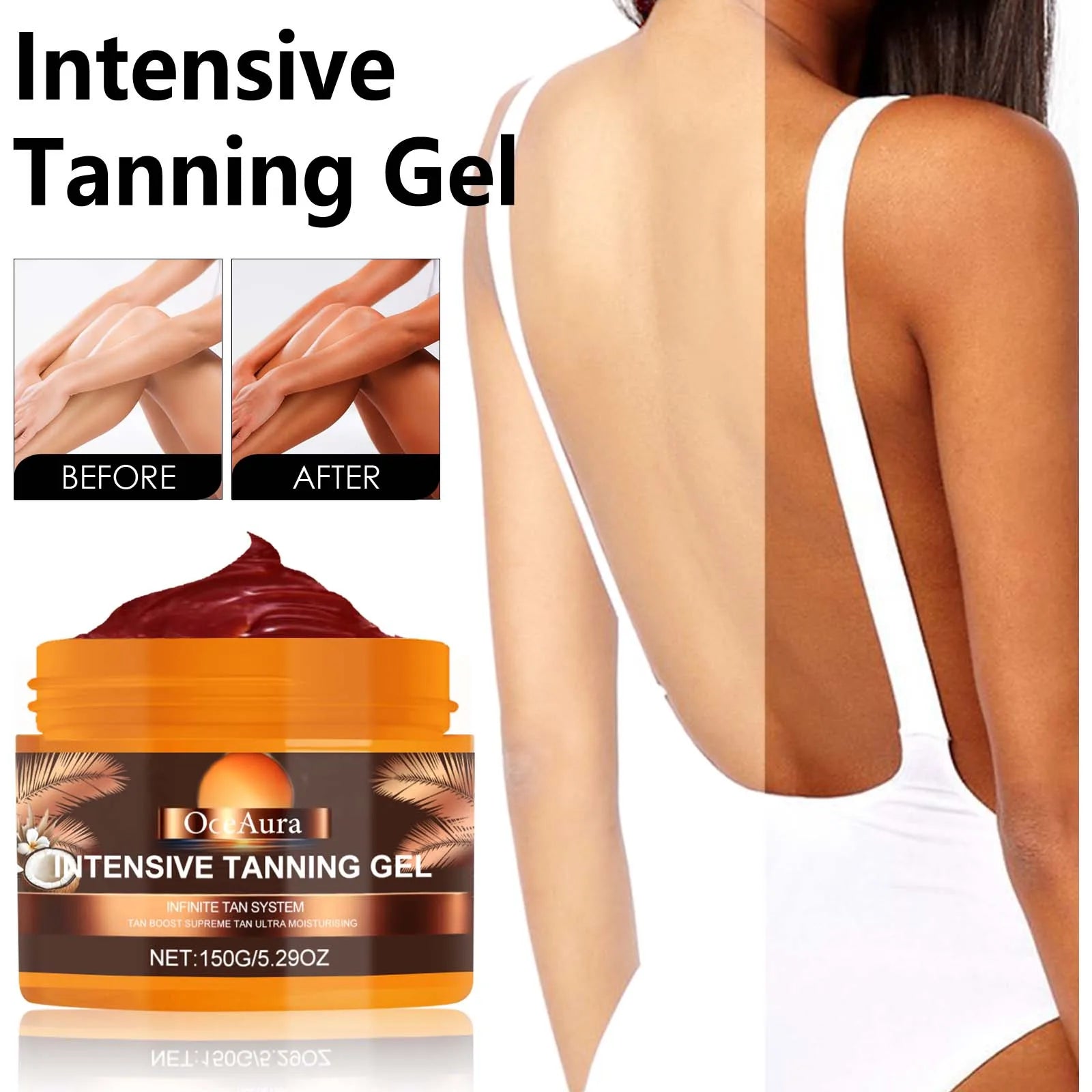 Intensive Tanning Gel for Deep Sun-Kissed Skin - 1