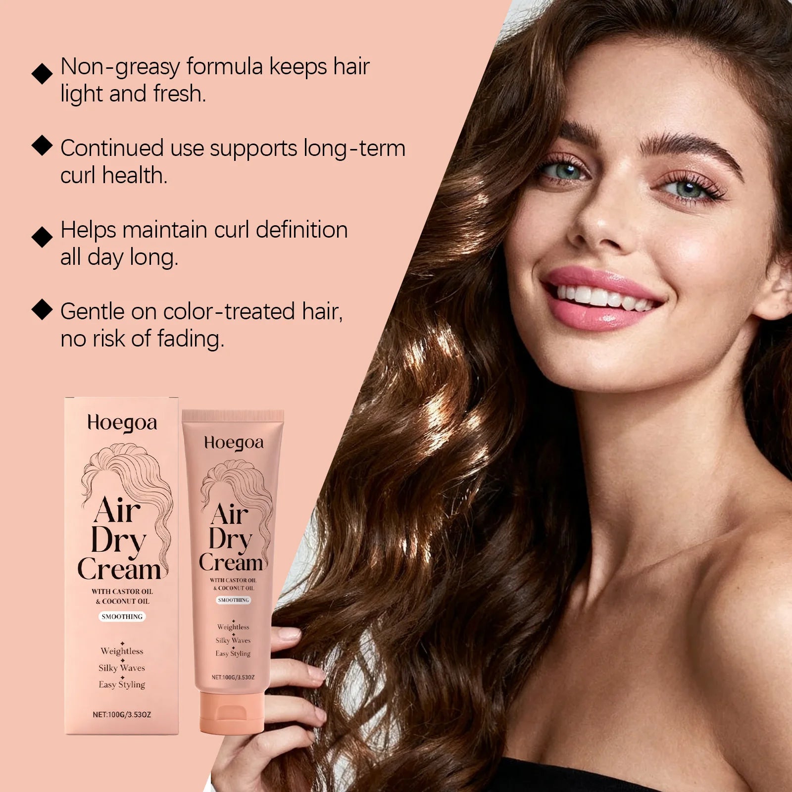 Hydrating Curl Defining Cream with Castor and Coconut Oil - 11