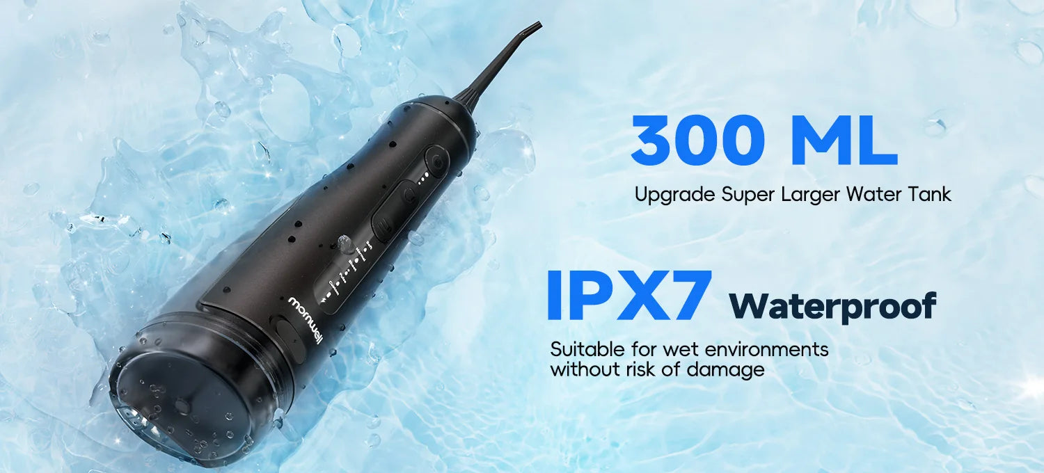 Portable Cordless Water Flosser for Teeth and Braces - 11