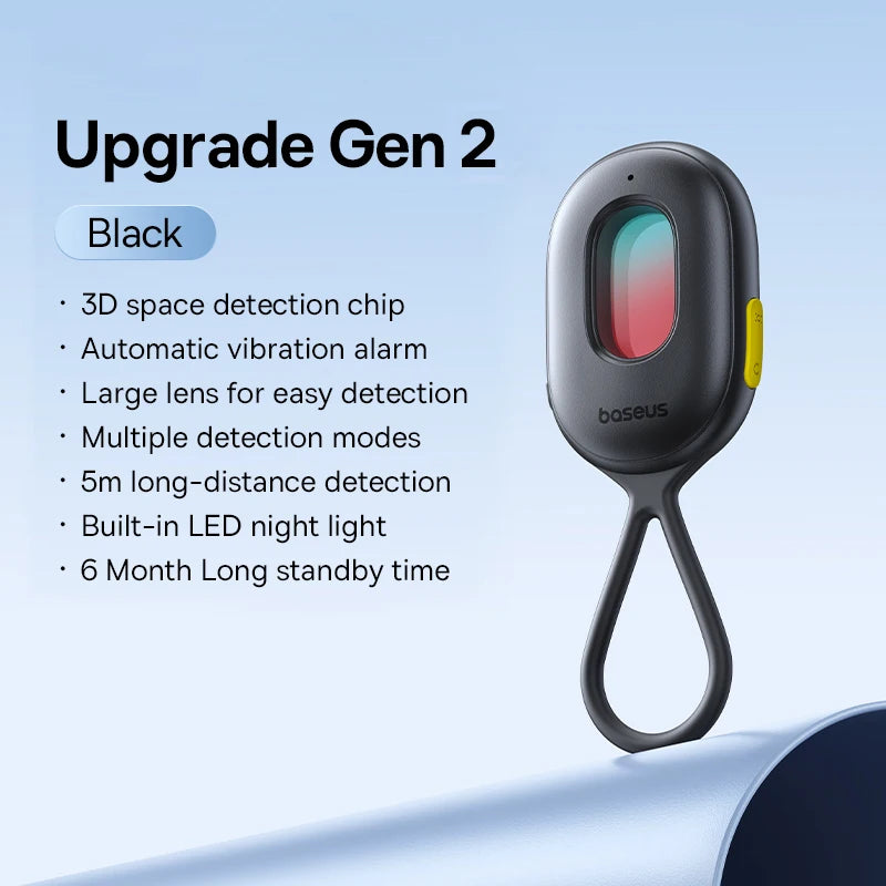 Portable Hidden Camera Detector and Travel Security Alarm