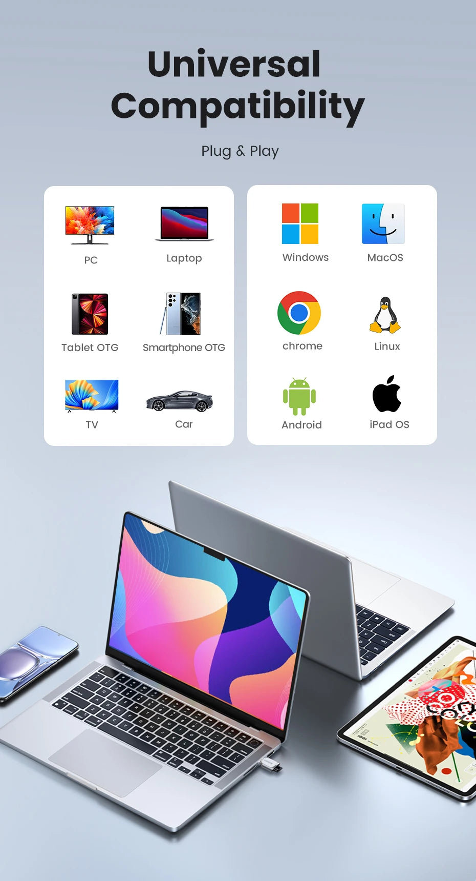 USB-C to Micro SD Card Reader Adapter - 13