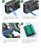 RJ45 Ethernet Cable Crimping Tool for CAT5/6/7/8