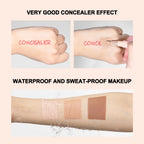Waterproof Concealer Click Pen for Brightening and Full Coverage