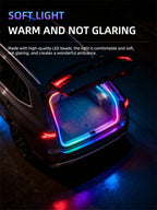 12V 4 Meter RGB LED Trunk Ambient Light Strip with App Control