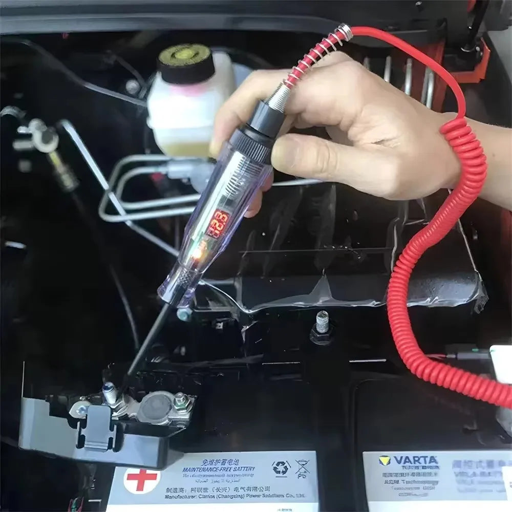 Digital LCD Car Circuit Voltage Tester Probe 3V-48V