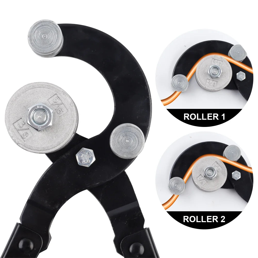 4-in-1 Manual Tube Bending Pliers for Brake and Fuel Lines - 4