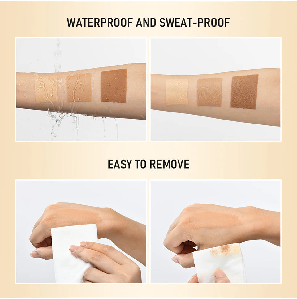Waterproof Leg Makeup Foundation for Flawless Coverage - 11