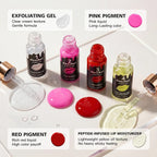 4-Step Lip Care and Exfoliation Treatment Set